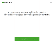 Tablet Screenshot of futura.si